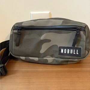 NOBULL Green Camouflage Belt Bag